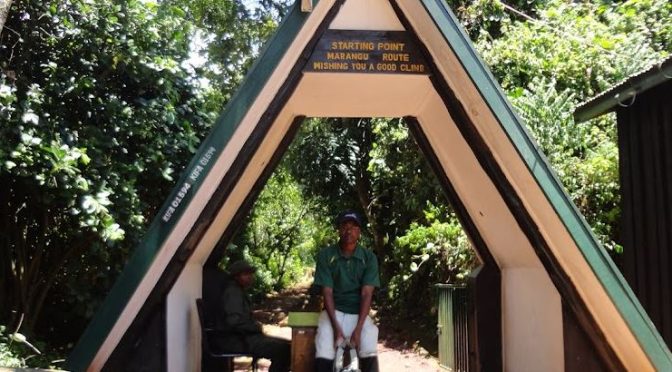Kilimanjaro Marangu gate